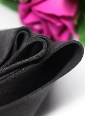 现货1.汽4622面车革 黑灰色翻毛皮耐磨防滑汽向车顶棚方盘绒绒面