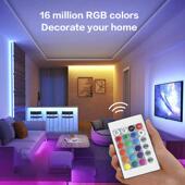 ED灯智带防GSJ 2236水12V家5米低压L用能红外护眼自粘软灯带可调