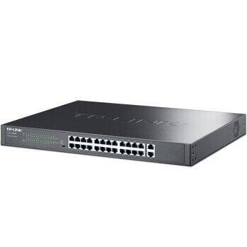 TP TL-SL1226MP 网络监控24口POE交换机千兆上联 24口POE交换机