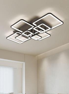 l约ed客厅灯简现代大气家用吸顶灯卧533灯具组合全屋套餐室202新5