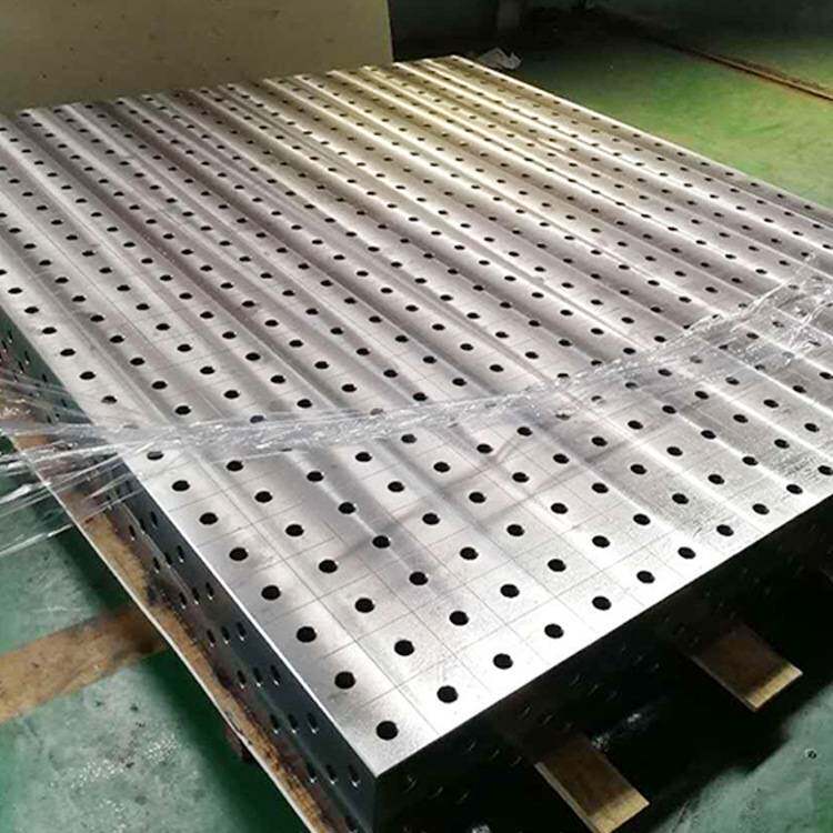 铸铁三维柔性焊接平台工作台多孔定位机器人工装夹具焊接装配平台