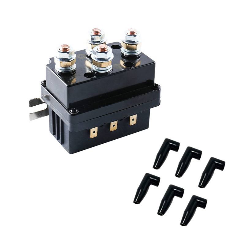 越野车电动绞盘继电器250A500A 12V继电器烟管保护套继电器保护套
