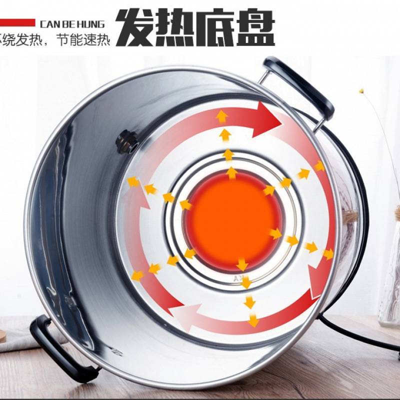 商用不锈钢大容量电热开水桶全自动烧水桶保温桶凉茶热水桶