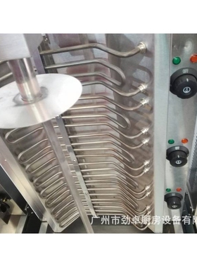 劲卓EB-808电热三头档位烧烤炉土耳其烤肉炉自动旋转电烤肉机