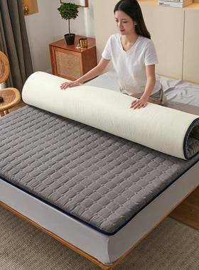 枕床垫薄款海绵垫单双人m垫子宿伴舍垫垫被褥子家用000078睡.8打