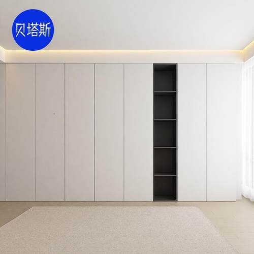 杭州衣柜定KCF 制全ENF级一福门柜到顶整体子人精板现代极屋简衣