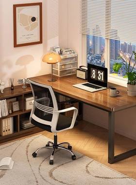 转角桌书字架用一体写桌工作台卧室办公书桌l型书桌学生家电WLQ脑