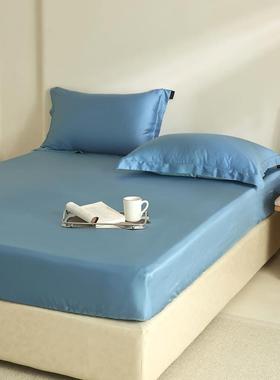 简约床笠单四件季全包床罩床垫FFN防套保护罩纯尘色罩床床上用品