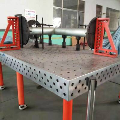 三维柔性焊接平台装配平台平板 铸铁带孔工装夹具钳工焊接工作台