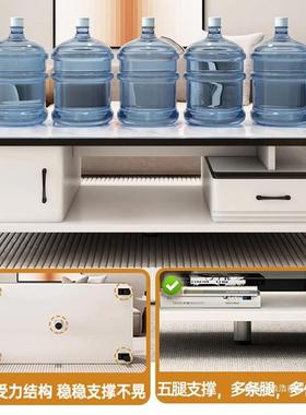 茶几客厅家新款岩板用小户型现桌子代简电视柜组CJ023901合玻璃约茶桌