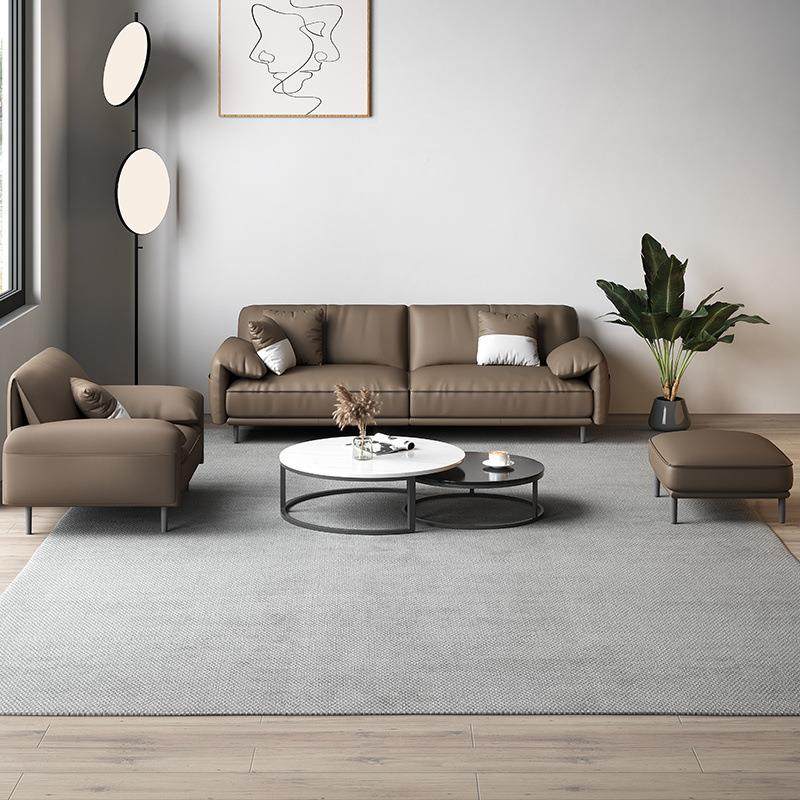 CSS办室沙发商务接待大会客区洽公厅谈简约现代轻奢几茶组合套装