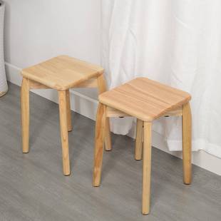 木凳子榉木凳子餐桌凳子家木头凳餐66凳实方板凳餐用厅方子凳可叠