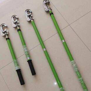 快速推拉螺旋压紧高压接地棒接地线0.4KV 10KV