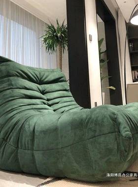 毛毛虫懒人发可MNR躺可睡巨大沙榻发沙阳台榻米单人沙发卧室小椅