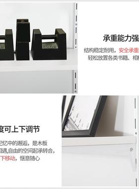 1米墙上书桌书架家用隔书直柜书架挂墙置82638板物架厂家发