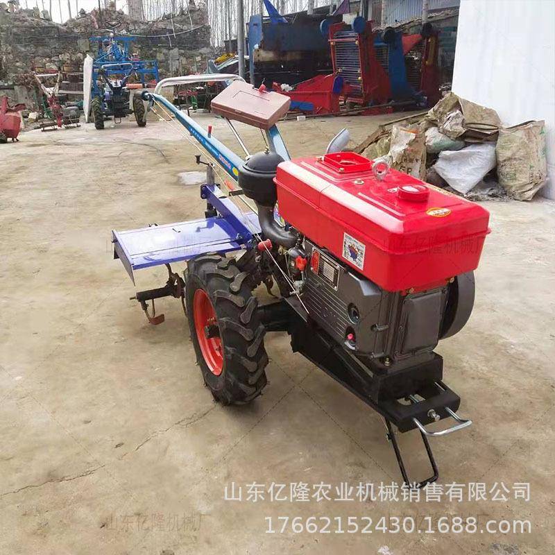 CXP柴油冷旋手水扶耕地机农田果园耕起垄机柴油电启动手扶拉拖机