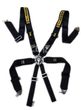 汽车全带改装通用赛安车座椅安六全带LZA3寸可调节快拆四式/五/条