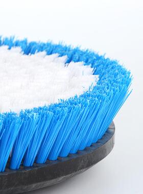 白云B522ILG地机配刷件175硬洗地刷地毯F毛刷17寸洗地机刷盘针座