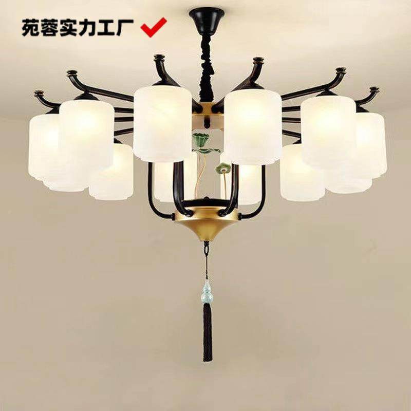 吊灯客全灯363主灯楼梯灯具餐厅现代简厅约卧室屋大气新中式套餐,家装灯饰光源,智能吊灯,淘宝优惠券,粉丝福利购,淘宝优惠卷