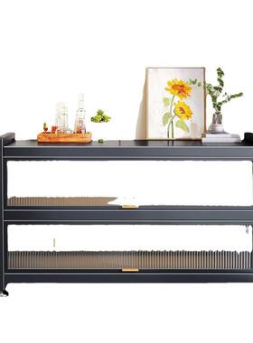 房餐柜边客厅靠架墙茶水柜子现代简约厨置JBS-CSCB物橱柜储物收纳