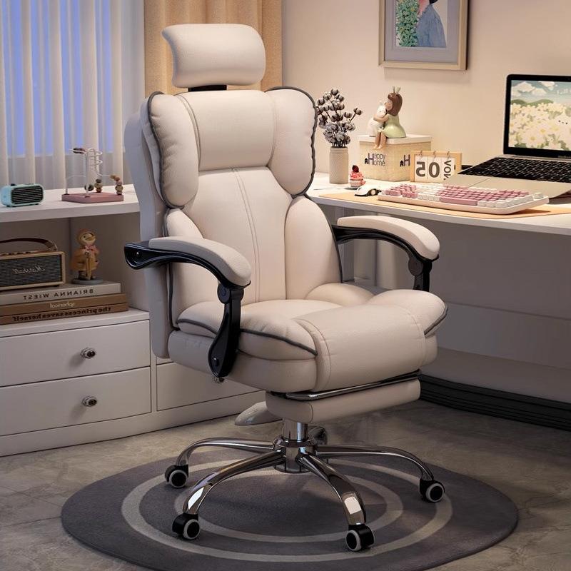 电脑椅用可躺久坐电直竞见详情椅靠背沙发家椅子书宿桌舍播学习转