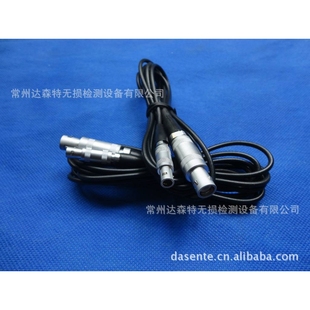 双晶直探头连接线 C9X2-Q6X2 探头连接线 厂家直销 价格实惠