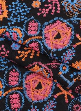 E20416-B川明皆色棉多秋日缤麻纷系列