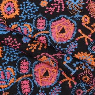 E20416 B川明皆色棉多秋日缤麻纷系列