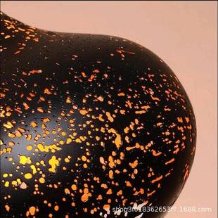 厂家美乡村复古OFT工业风单蚀刻铁艺吊灯头镂式 空565透光L酒吧吊