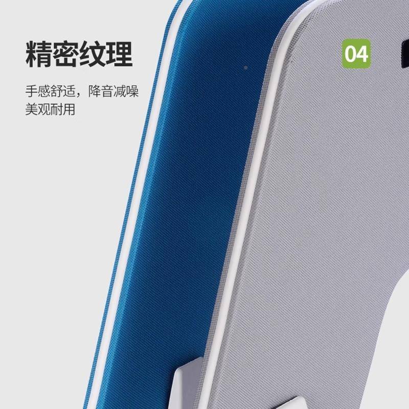 位办公桌隔板网风隔格布艺屏风工隔断弧形26-90-12挡板桌面断板办