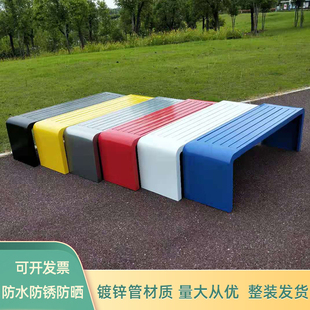 公园椅户外长椅室外长条凳庭院休闲椅园L林铁艺长凳广场公共座椅