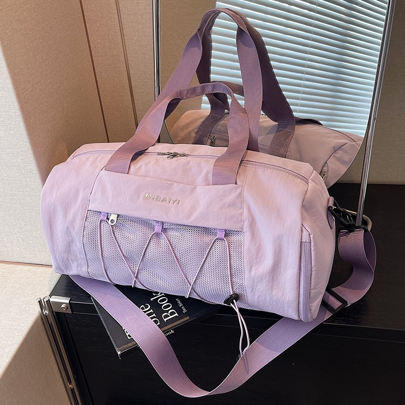 运动健身包女干湿分离游泳收纳包轻便短途旅行包大容量手提行李袋