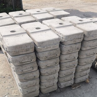 电动吊篮吊栏吊篮水泥配重块  广告显示屏桁架压重块 压舱石 锚锭