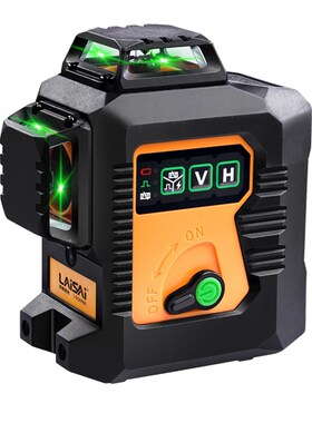 莱赛12线激光水平仪绿光LSG6666自动打线强光细线红外投线贴墙仪