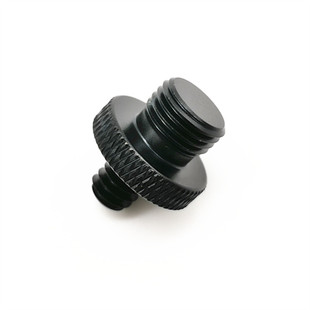 M10X1细牙转1/4公螺丝照相机摄影灯夹三脚架云台U型大力夹带云台