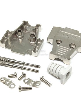 D-SUB大电流 外壳 RS232 DB9/15/25/37P 公头母头VGA串口金属铁壳