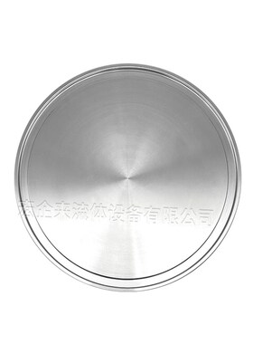 ISO高真空盲板304不锈钢63法兰80片100固定160堵头200挡板250卡盘