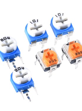 RM065/063 蓝白电位器1/2/5/10K/50/100/1M可调电阻200R 20K 500K