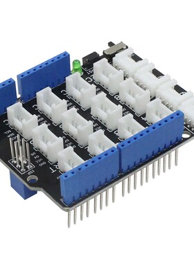 Base Shield Grover接口扩展板 兼容Arduino UNO IO传感器扩展板