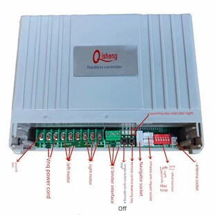 电动门控制器伸缩门主板移动门遥控器双电机无轨线配件