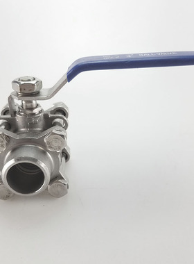 201 304 316L不锈钢三片式焊接球阀 3PC Q11F-16P 对焊球阀1分2寸