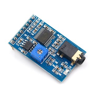 MP3播放模块 串口点播 解码板 插卡播放 带3w功放 语音播报 M3A1T