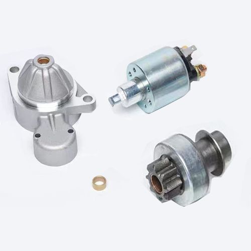 风冷柴油机 QD114A 414 马达配件 吸力开关 继电器 齿轮前盖 铜套