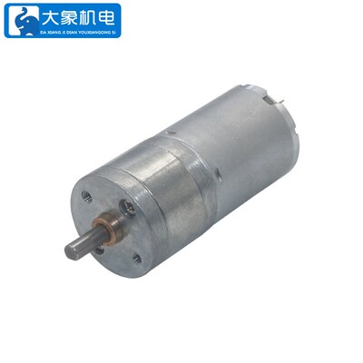 JGA25-370直流减速电机智能机器人电机智能小车电机 DC6V12V24V
