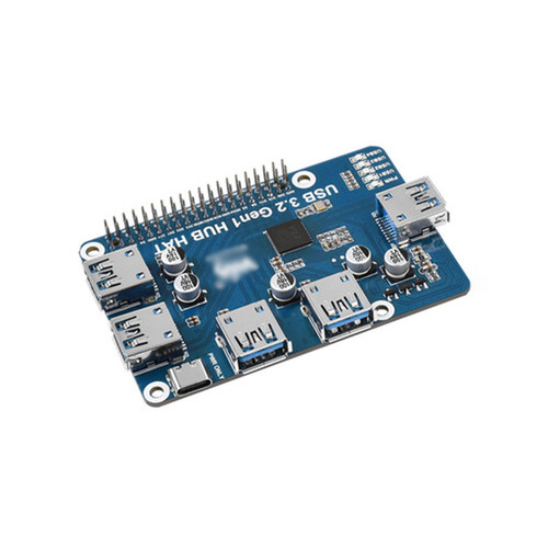 树莓派4代B Raspberry Pi 3B+/Zero USB HUB集线器 分线器扩展板