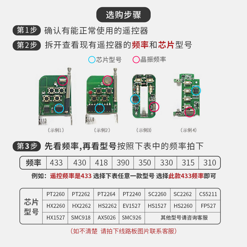 对拷手柄卷帘电动门管状外挂遥控器频率433拷贝金属手柄促销甩卖