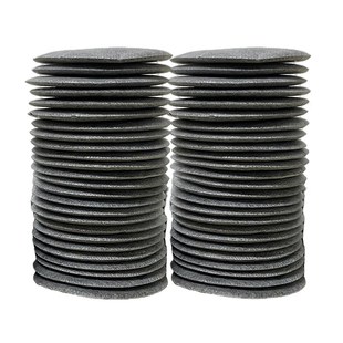 防尘面具过滤棉重松面具U2K芯防尘棉圆形7.5厘米双面活性炭过滤棉