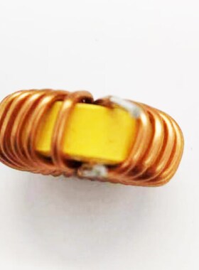 卧式 23mm 铁粉芯磁环电感 9052-47UH 20A大电流 两根1.0线并绕电