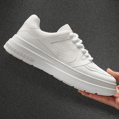 小白鞋男款2025冬季新款真皮板鞋