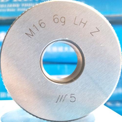 成量川牌左右牙环规M16*2公制量规M16高精度螺纹止通规牙规环塞规